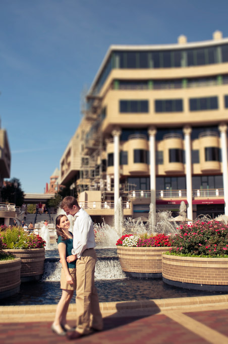 Arianna, Chris, Cross Process, DC, Engagement, Georgetown, Vintage, Washington DC