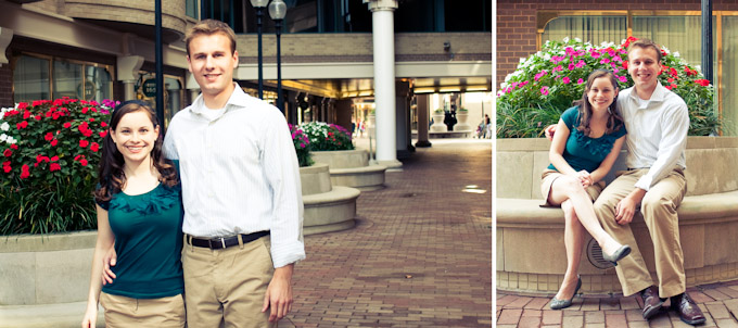 Arianna, Chris, Cross Process, DC, Engagement, Georgetown, Vintage, Washington DC