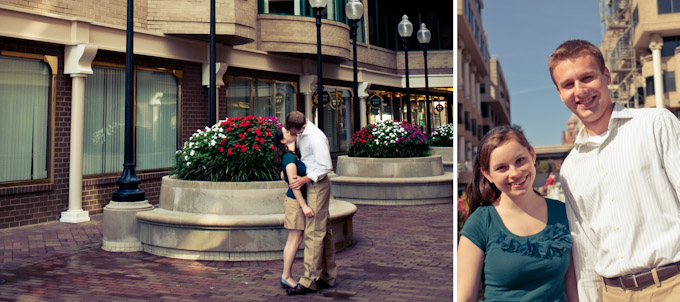 Arianna, Chris, Cross Process, DC, Engagement, Georgetown, Vintage, Washington DC