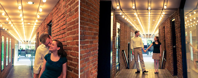 Arianna, Chris, Cross Process, DC, Engagement, Georgetown, Vintage, Washington DC