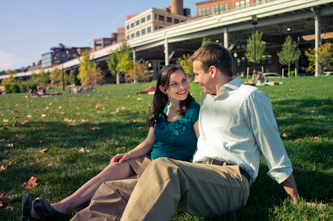 Arianna, Chris, Cross Process, DC, Engagement, Georgetown, Vintage, Washington DC
