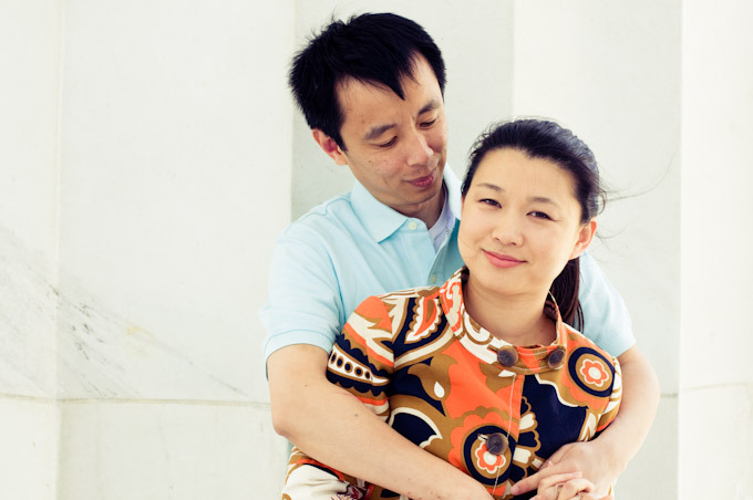 Cindy and Hua Engagement Photo Shoot, Washington DC, Virginia