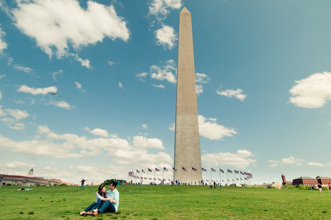 Cindy and Hua Engagement Photo Shoot, Washington DC, Virginia