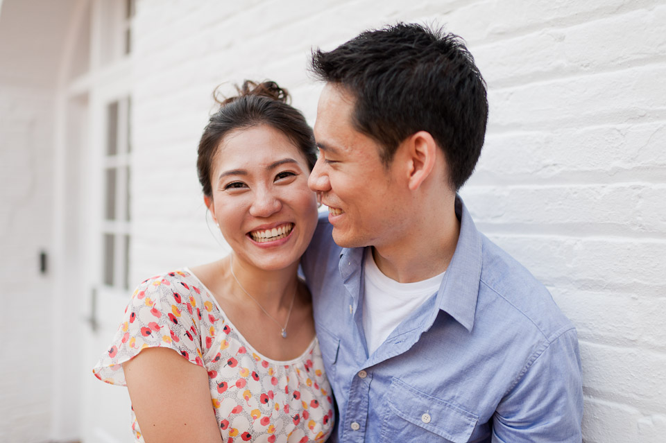 Asian, Korean, Georgetown, Engagement, Washginton, DC, Fall, Formal