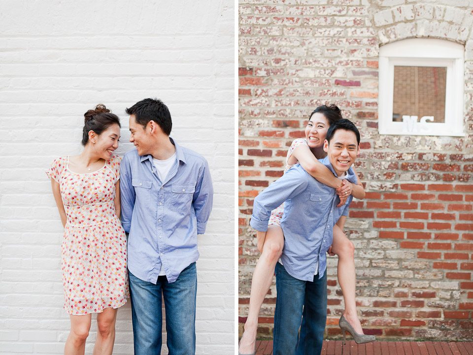 Asian, Korean, Georgetown, Engagement, Washginton, DC, Fall, Formal