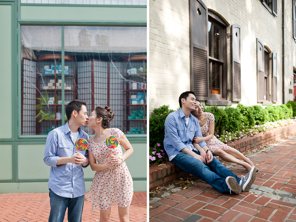 Asian, Korean, Georgetown, Engagement, Washginton, DC, Fall, Formal
