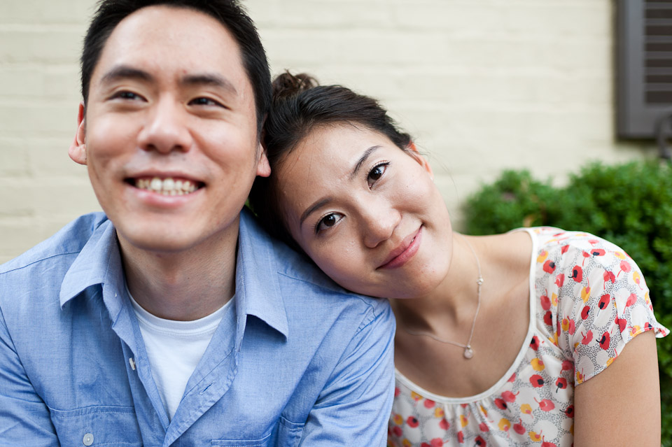 Asian, Korean, Georgetown, Engagement, Washginton, DC, Fall, Formal