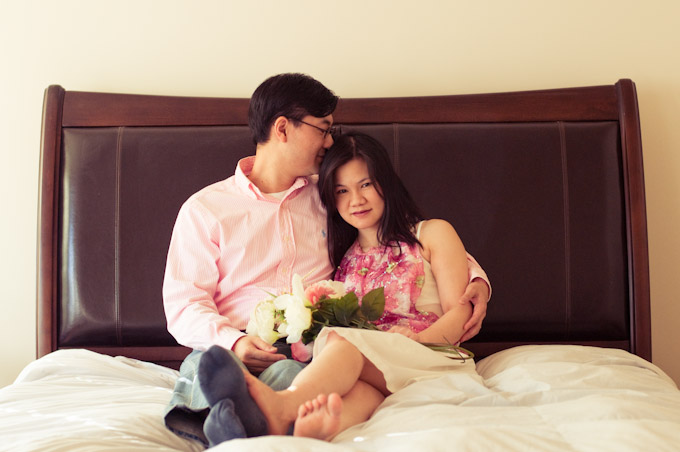 Rose and Danny Engagement Photo Shoot in Fairfax, Virginia