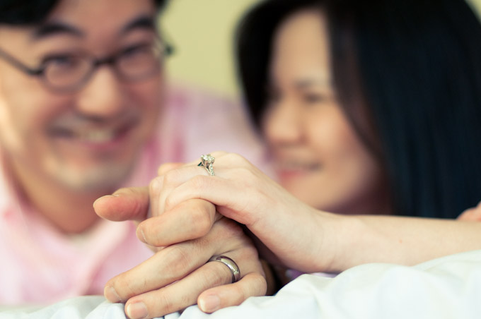 Rose and Danny Engagement Photo Shoot in Fairfax, Virginia