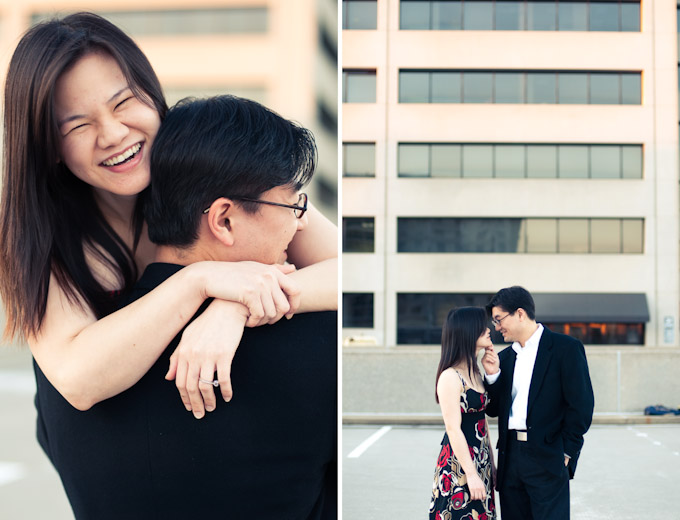 Rose and Danny Engagement Photo Shoot in Fairfax, Virginia