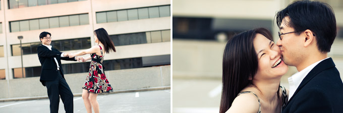 Rose and Danny Engagement Photo Shoot in Fairfax, Virginia