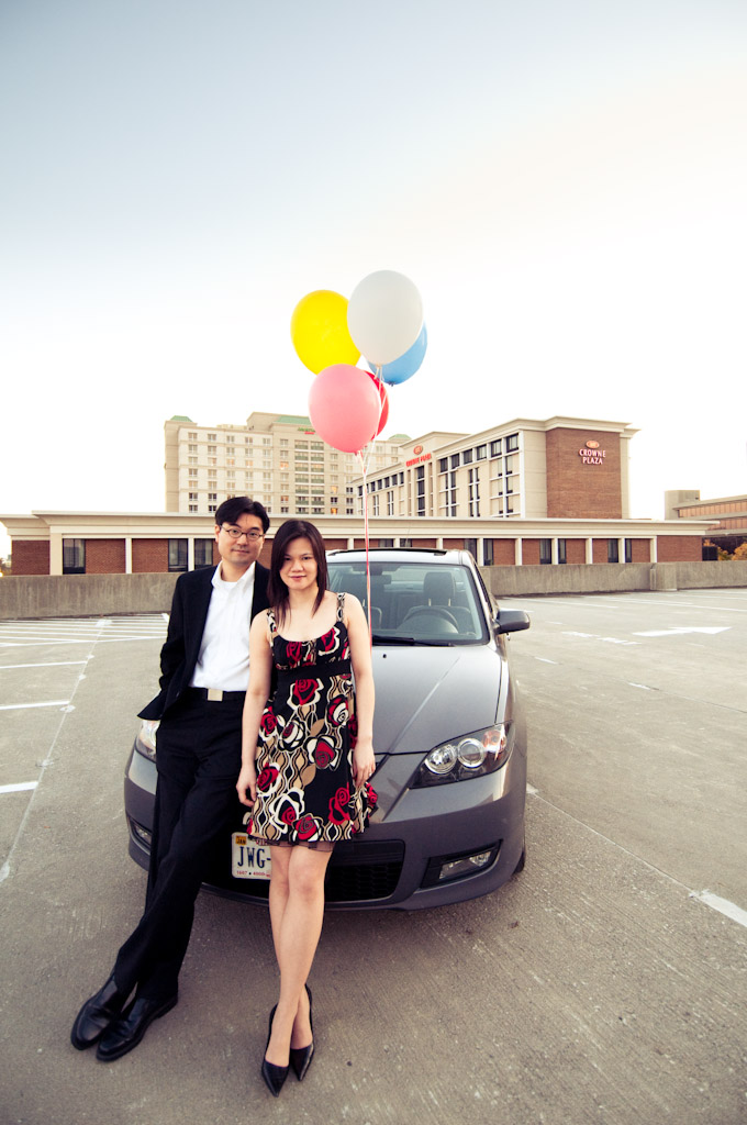 Rose and Danny Engagement Photo Shoot in Fairfax, Virginia