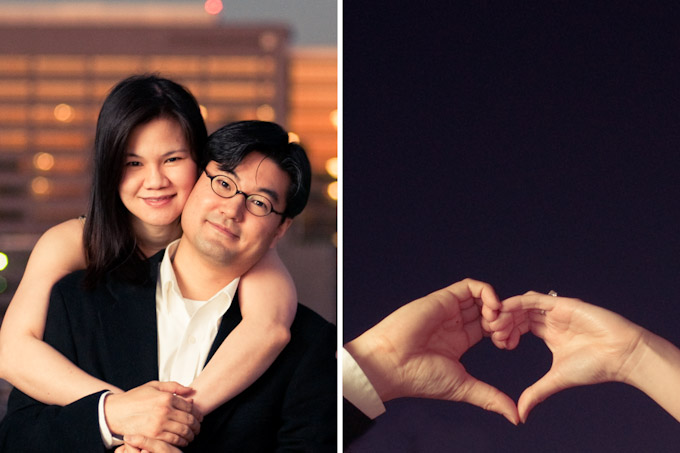 Rose and Danny Engagement Photo Shoot in Fairfax, Virginia