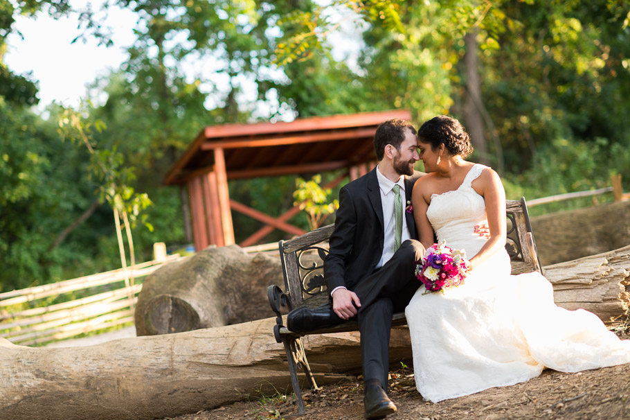 The newly weds getting more intimate at the playground