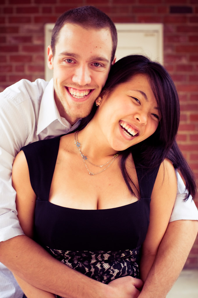 Shin and Brett Engagement - University of Maryland, DC metro area